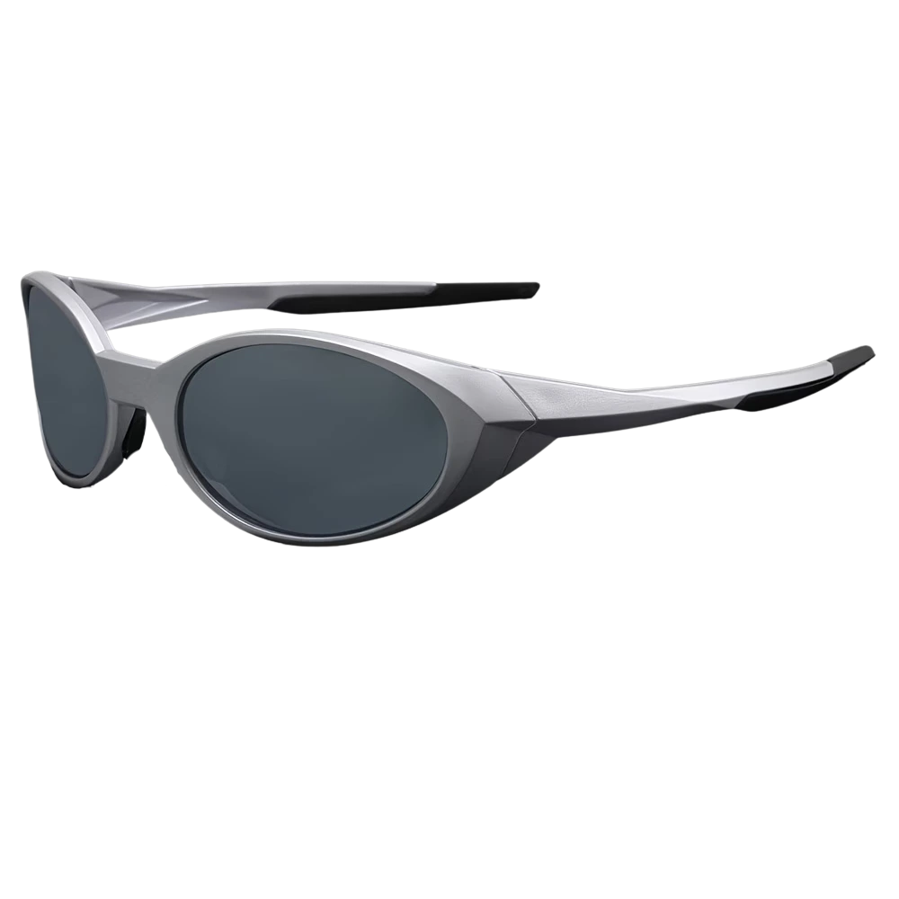 MERIDIAN EQUINOX sunglasses, silver frame with smoke lens